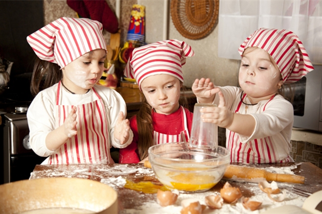 Z dzieckiem w kuchni