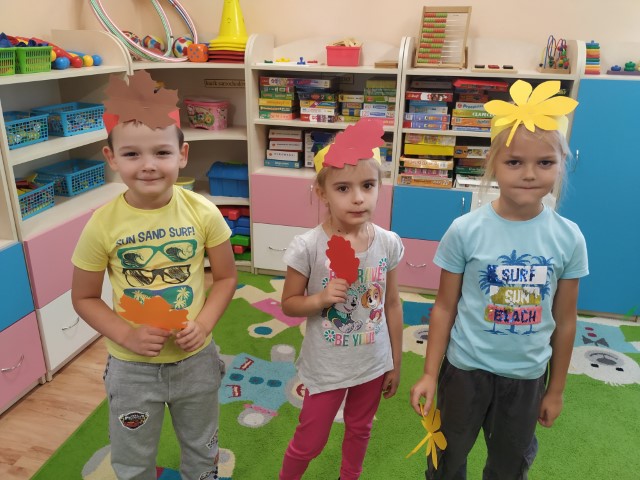 Biedronki witają jesień