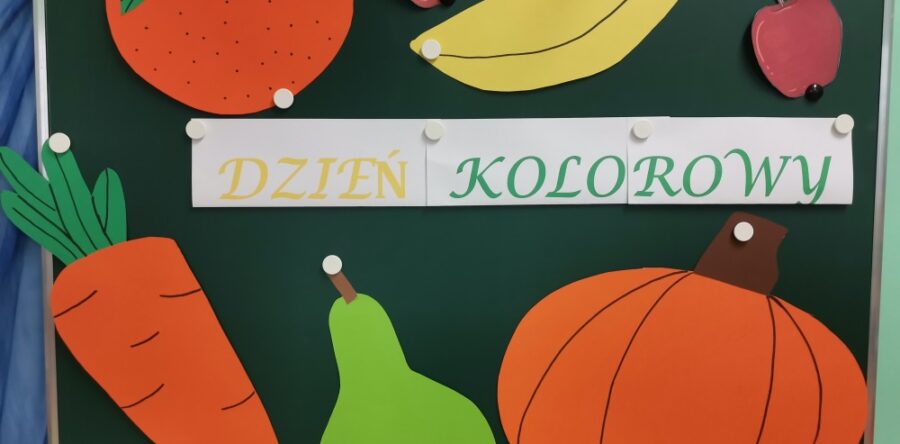 “Jem zdrowo i kolorowo” – kolorowy dzień
