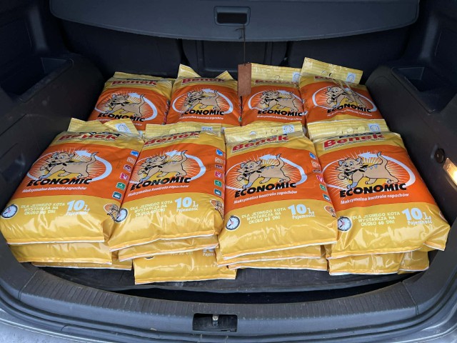 Zakończyliśmy zbiórkę karmy!